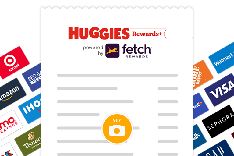 Huggies rewards+ powered by Fetch Rewards